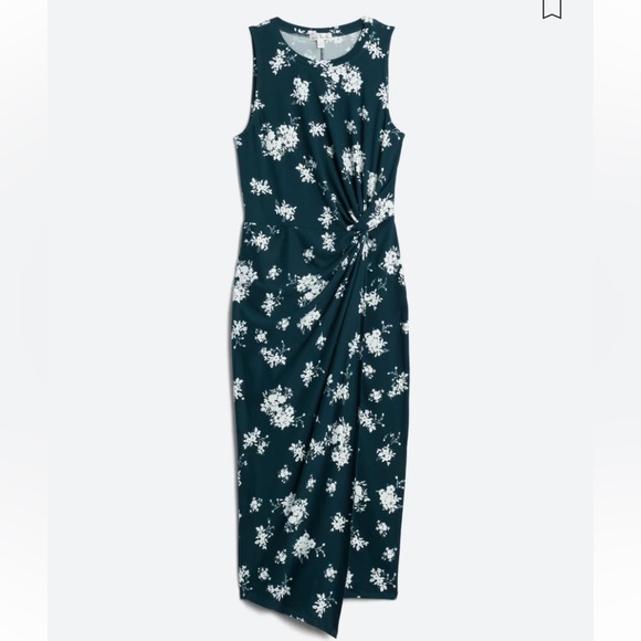 nine britton Dresses Nine Britton Abigail Brushed Knit Midi Dress